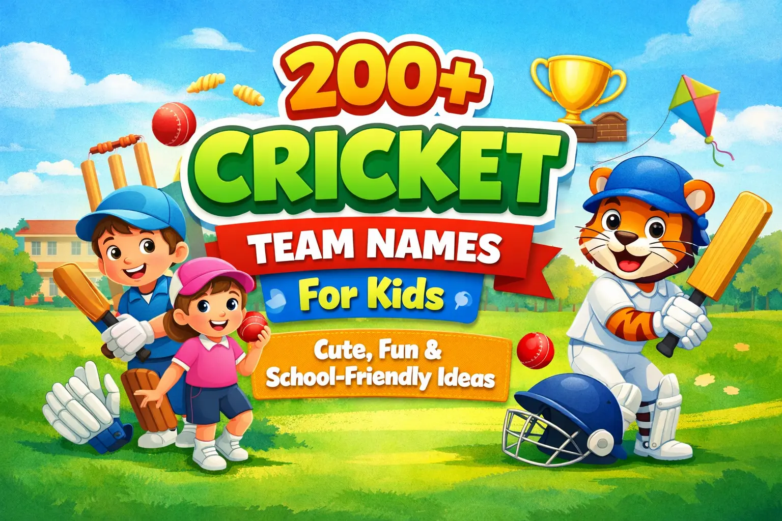 Cricket Team Names for Kids
