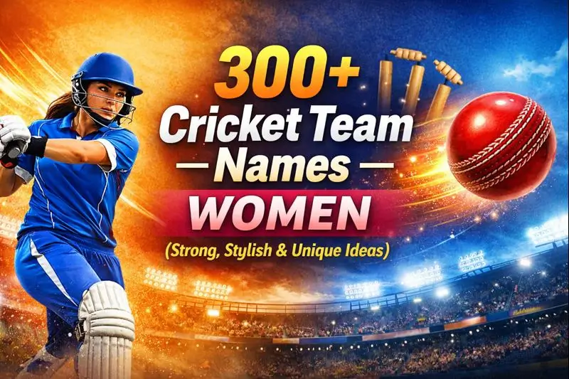 cricket team name women