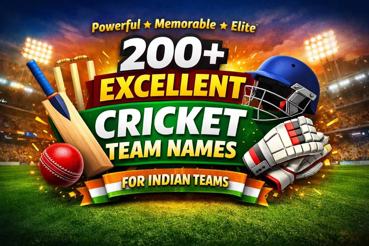Excellent Cricket Team Names for Indian Tournaments