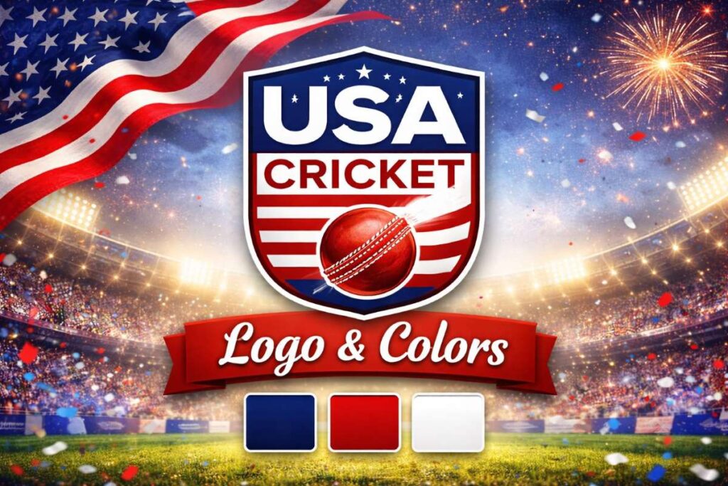 USA Cricket Team Logo and Colors