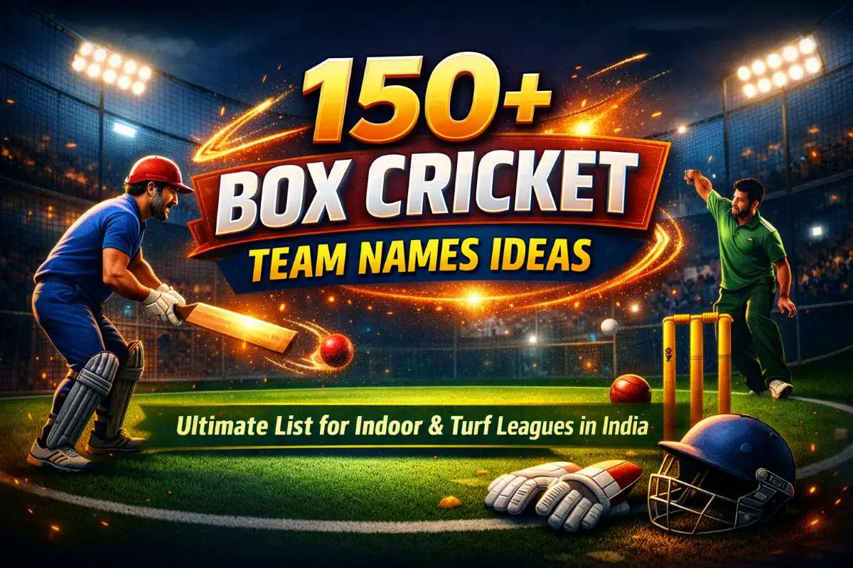 150+ Box Cricket Team Names Ideas