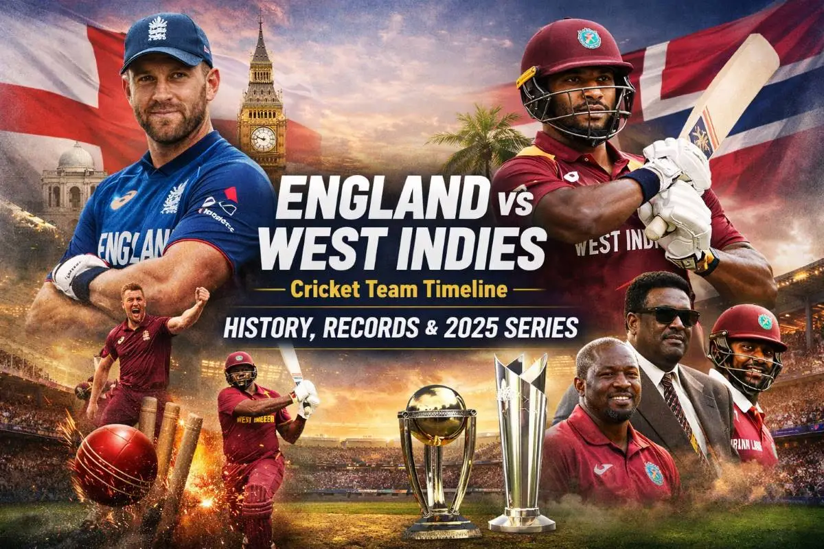England vs West Indies Cricket Team Timeline, Records & 2025 Results