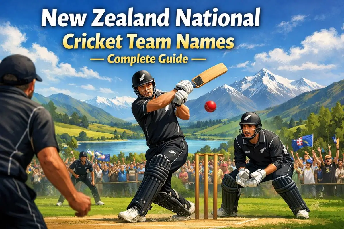 New Zealand National Cricket Team Names – Complete Guide to Black Caps Teams