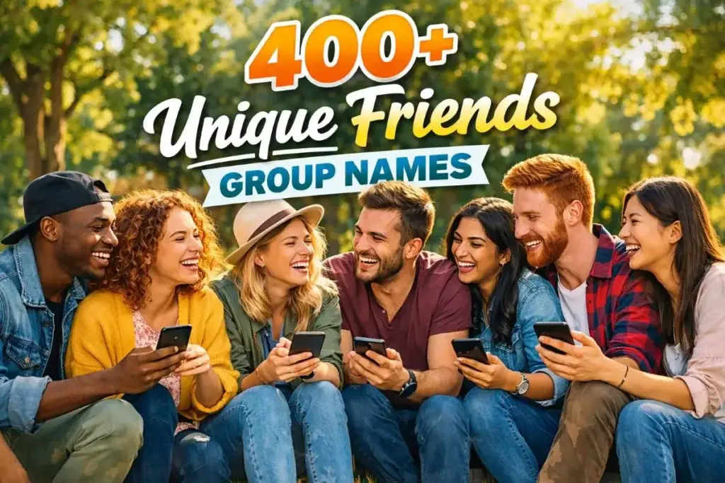 Unique Group Names For Friends