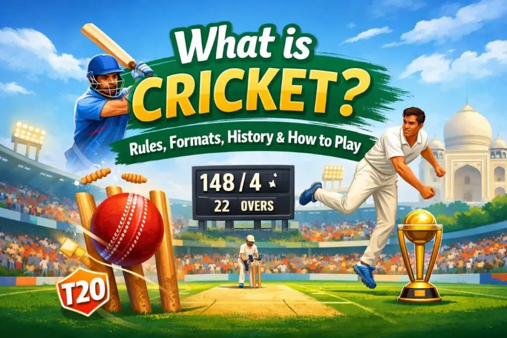 What is Cricket? Rules, Formats, History & How to Play (Beginner Guide)