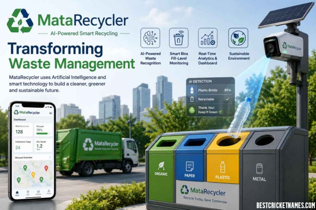 MataRecycler: AI-Powered Smart Recycling Transforming Waste Management