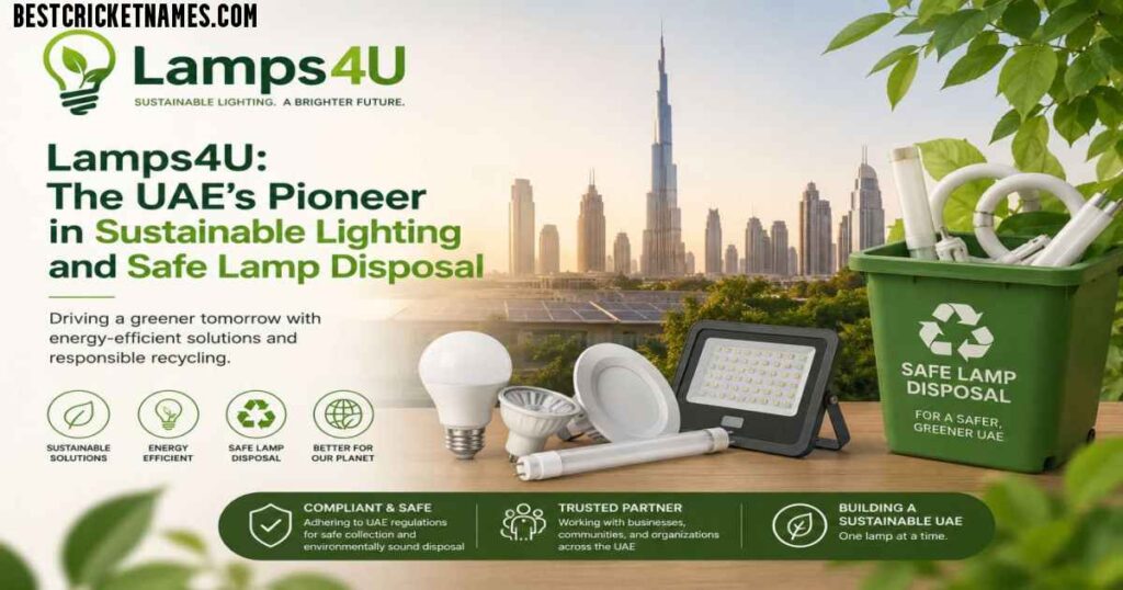 Lamps4U: The UAE’s Pioneer in Sustainable Lighting and Safe Lamp