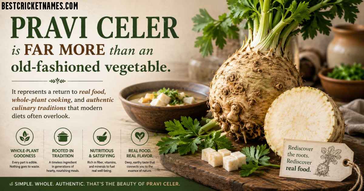 What Is Pravi Celer? Understanding the “True Celery”