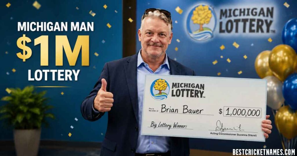 Michigan Man $1M Lottery — And It's His Second Big Win in Just Over