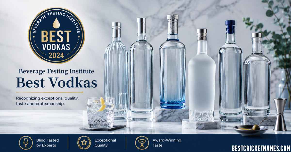 Beverage Testing Institute Best Vodkas