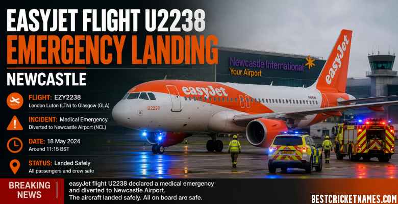 EasyJet Flight U2238 Emergency Landing Newcastle