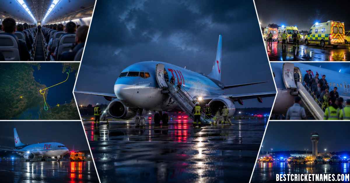 TUI Flight BY6754 Emergency Landing