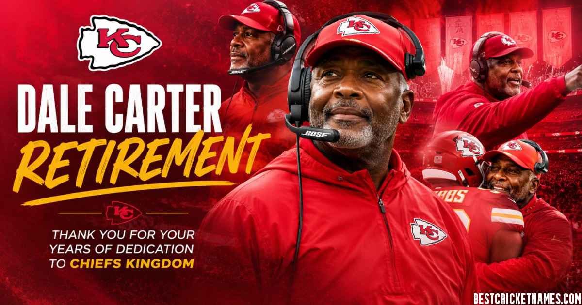 Kansas City Chiefs Dale Carter Retirement